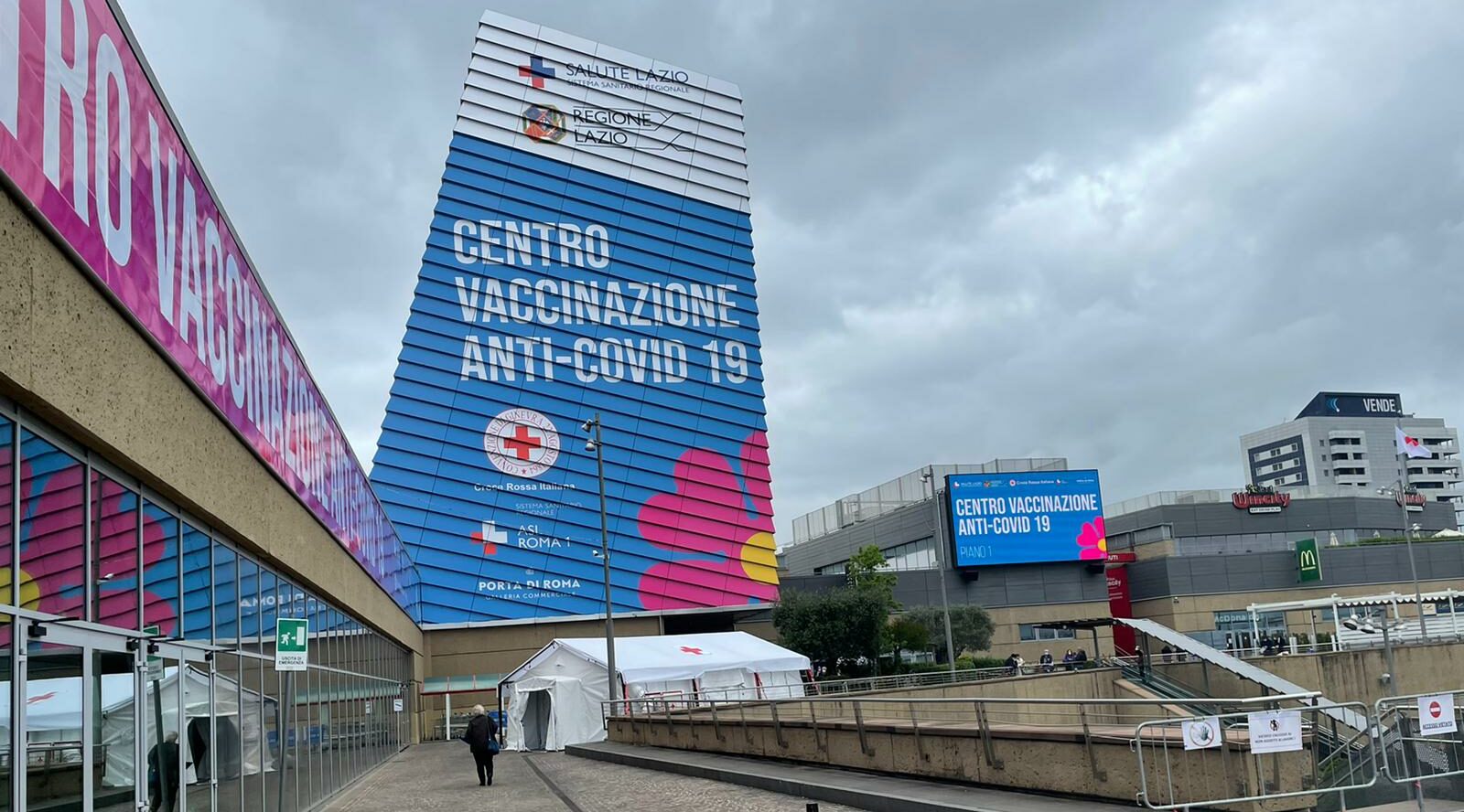 hub vaccinale della Regione Lazio