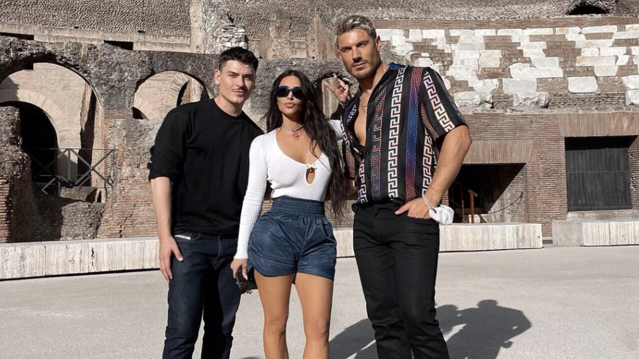 Kim Kardashian a Roma