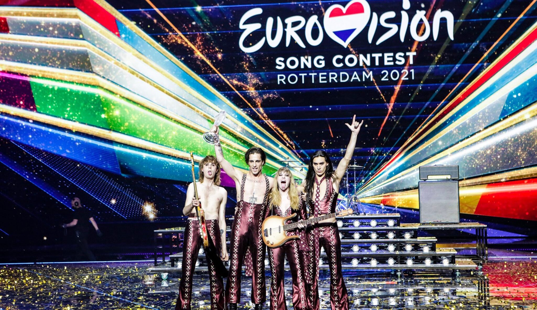 I Maneskin all'Eurovision Song Contest 2021