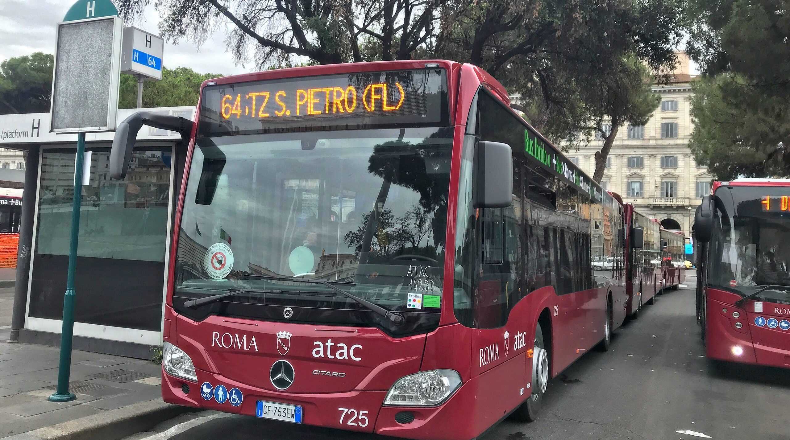 Autobus a Roma