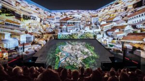 locandina di Welcome to Rome, lo spettacolo multimediale ed immersivo sulla storia di Roma