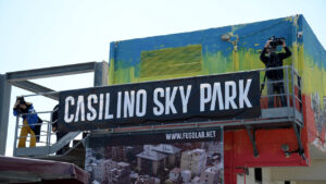 Casilino Sky Park con cinema, concerti e giochi sul grande tetto del Centro Commerciale