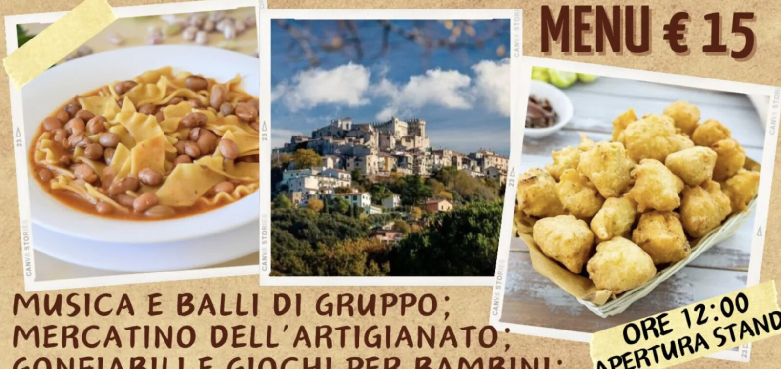 Sagra di Nerola, i Sapori d’Autunno con piatti tipici della località