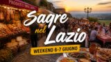 Sagre nel Lazio nel weekend 6-7 giugno 2026: gli appuntamenti da non perdere