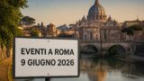 Eventi a Roma oggi, 9 Giugno 2026: cosa fare in città