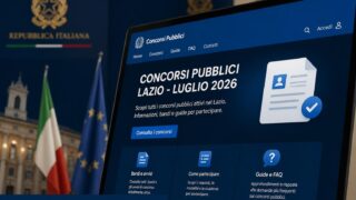 Concorsi Pubblici Lazio luglio 2026: tutti i bandi aperti della settimana