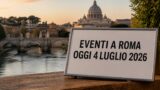 Eventi a Roma oggi, 4 luglio 2026: cosa fare in città