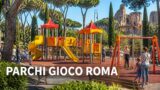 Parchi gioco e aree divertimento per bambini a Roma