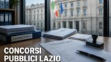 Concorsi Pubblici Lazio agosto 2026: tutti i bandi aperti della settimana