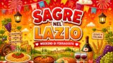 Sagre nel Lazio nel weekend 14 – 16 agosto: le migliori da non perdere