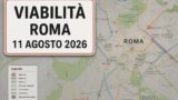 Viabilità e trasporti a Roma oggi, 11 agosto 2026: chiusure e aggiornamenti