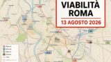 Viabilità e trasporti a Roma oggi, 13 agosto 2026: chiusure e aggiornamenti