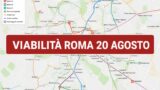 Viabilità e trasporti a Roma oggi, 20 agosto 2026: chiusure e aggiornamenti
