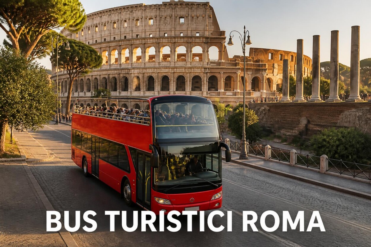 Bus turistici hop-on hop-off a Roma: linee, biglietti, fermate e come usarli al meglio