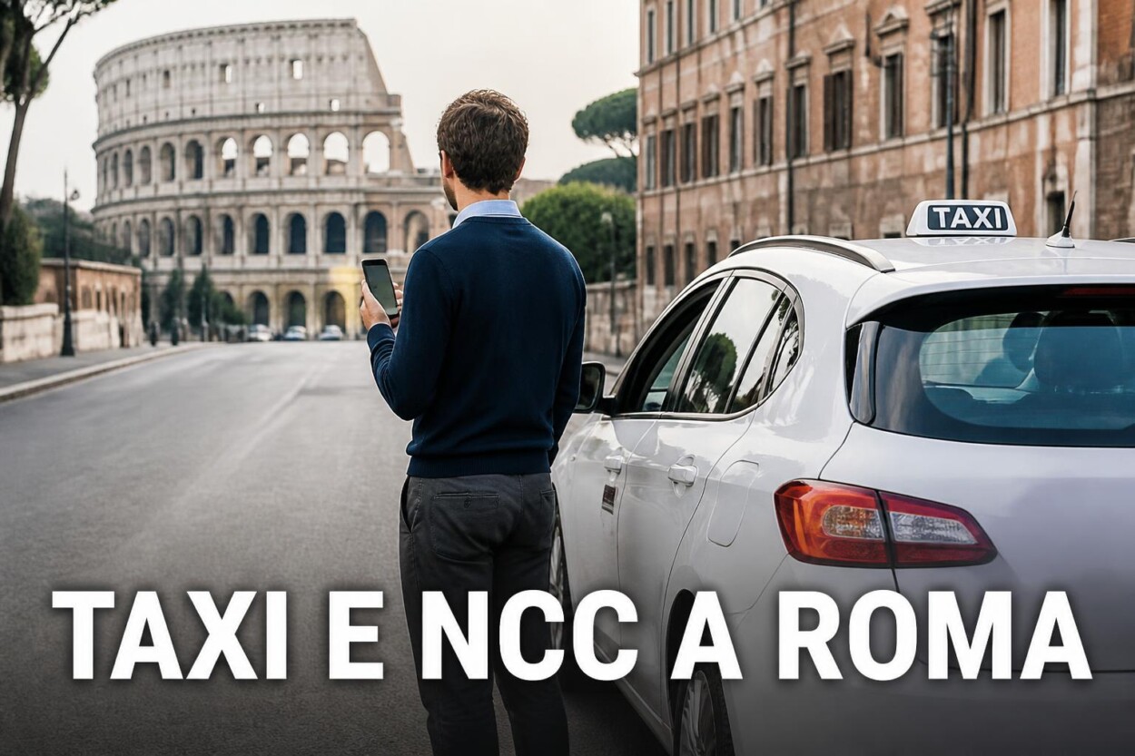 Taxi, NCC e app di ride sharing a Roma: FREENOW, Uber, itTaxi e consigli pratici