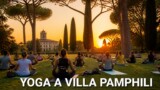 Yoga gratuito a Villa Pamphili: domenica 13 settembre si chiude la 13ª edizione di ‘VIVI – Il Saluto al Sole’